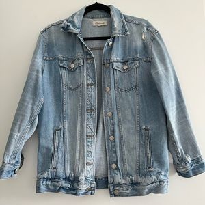 Madewell Oversized Denim Trucker Jacket